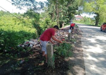 Sampah Liar Menumpuk di Jalan Soetami Lebak