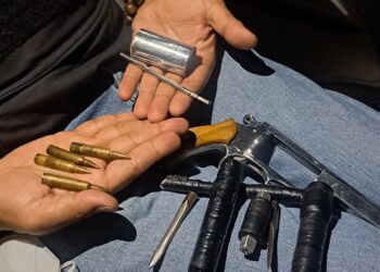 4 Remaja Pelaku Curanmor Bersenjata Api Rakitan Ditangkap Aparat Polres Metro Tangerang Kota