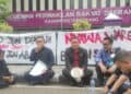 Geruduk DPRD Kabupaten Tangerang, Mahasiswa Desak Perda Truk Tambang