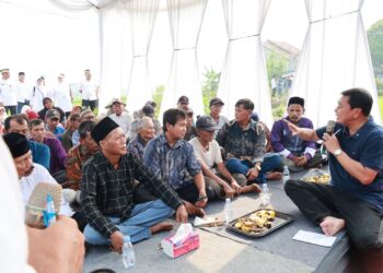 Ngeriung Bareng Masyarakat Sepatan, Bupati Tangerang Beberkan Program Pertanian