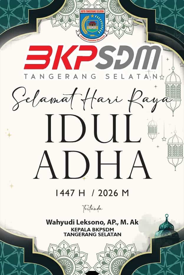 BKPSDM Tangsel Selamat Idul Adha