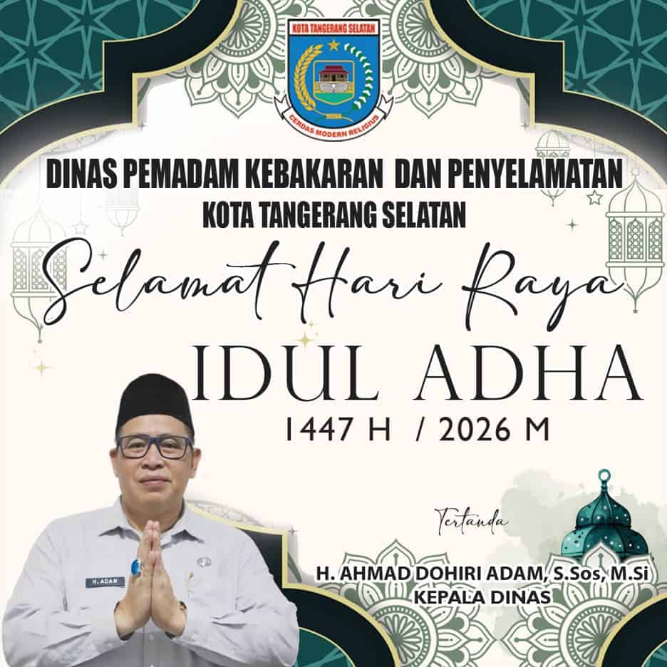 DAMKAR Tangsel Selamat Idul Adha