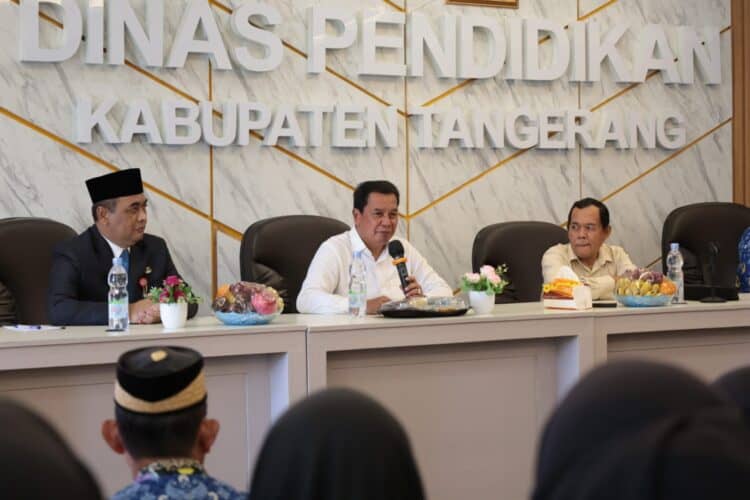 Bupati Tangerang Dorong Kepala Sekolah Berinovasi
