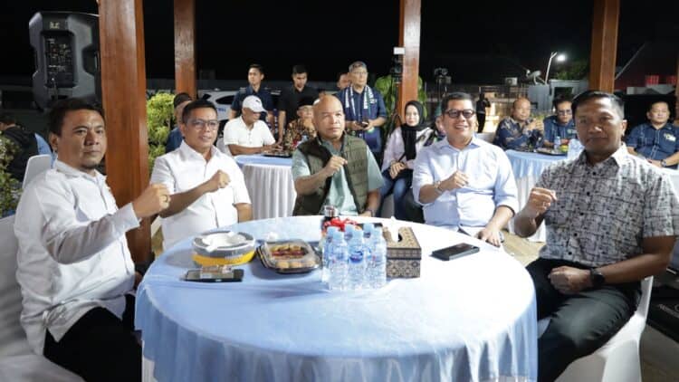 SILATURAHMI : Pengurus PWI Banten silaturahmi bersama unsur Forkopimda Banten. (ISTIMEWA)