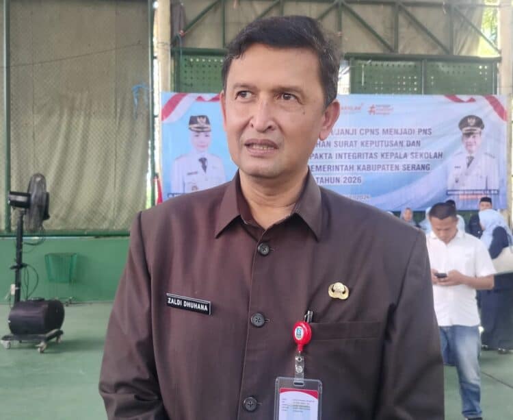 Sekda Kabupaten Serang, Zaldi Dhuhana. (ISTIMEWA)