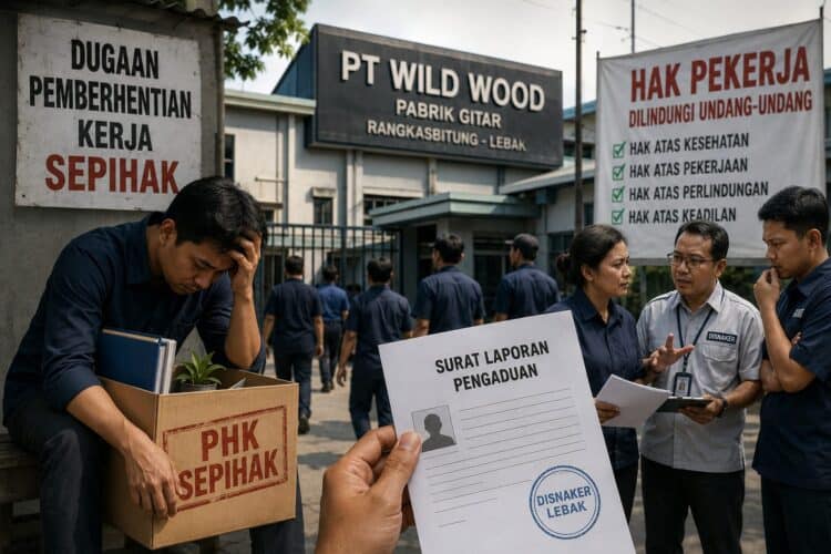 Ilustrasi PHK sepihak. (ISTIMEWA)