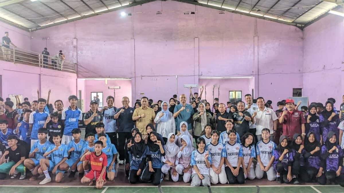 Jaring Atlet Potensial, 177 Pelajar Berkompetisi di Kejuaraan Sepak Takraw Kabupaten Tangerang