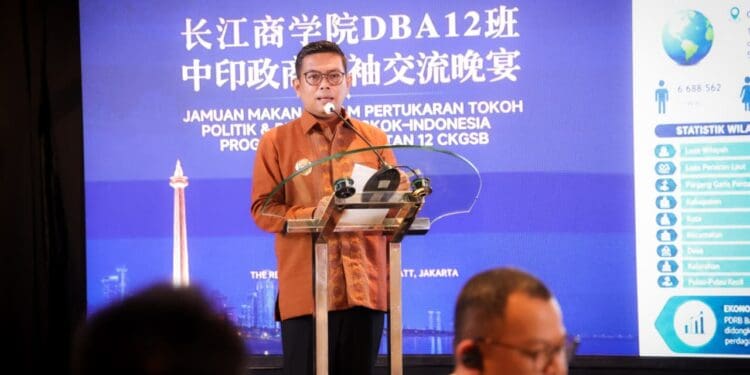 Andra Soni Promosikan Banten sebagai Pusat Industri Strategis di Forum Bisnis Indonesia–Tiongkok
