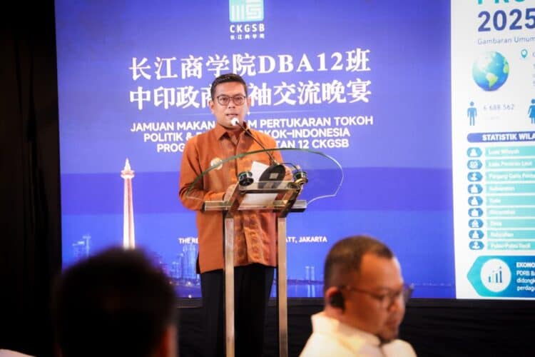 Andra Soni Promosikan Banten sebagai Pusat Industri Strategis di Forum Bisnis Indonesia–Tiongkok