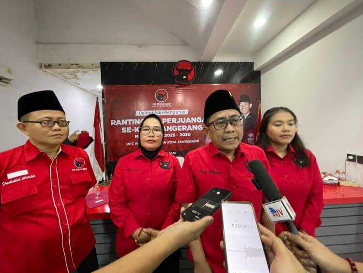 PDIP Kota Tangerang Kukuhkan 936 Pengurus Ranting, Konsolidasi Mesin Partai Menuju 2029 Dimulai dari Tingkat Kelurahan