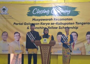 Rampungkan Muscam Lebih Cepat, Intan: Berkat Soliditas Golkar Kabupaten Tangerang