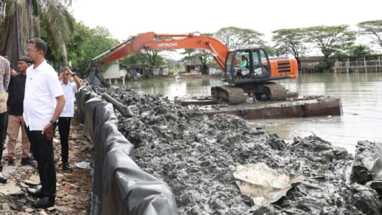 Antisipasi Banjir, Aliran Sungai Di Banten Dinormalisasi