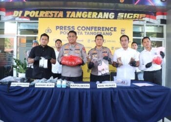 Berbekal Bungkus Ayam Goreng dan Pemeriksaan HP, Polresta Tangerang Bongkar Jaringan Narkotika Sintetis Jakarta-Tangerang