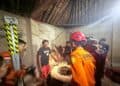 EVAKUASI – Petugas Basarnas Banten, mengevakuasi warga Desa Sentul, Kecamatan Kragilan, Kabupaten Serang, yang terjatuh ke dalam sumur gali, Sabtu (30/5/2026). (ISTIMEWA)