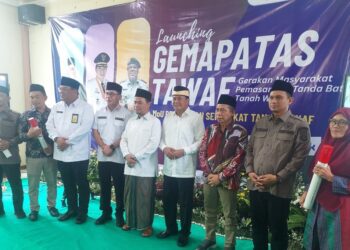 Gerakan Gemapatas Tawaf Diluncurkan, Sertifikasi Tanah Wakaf Kabupaten Tangerang Dipercepat