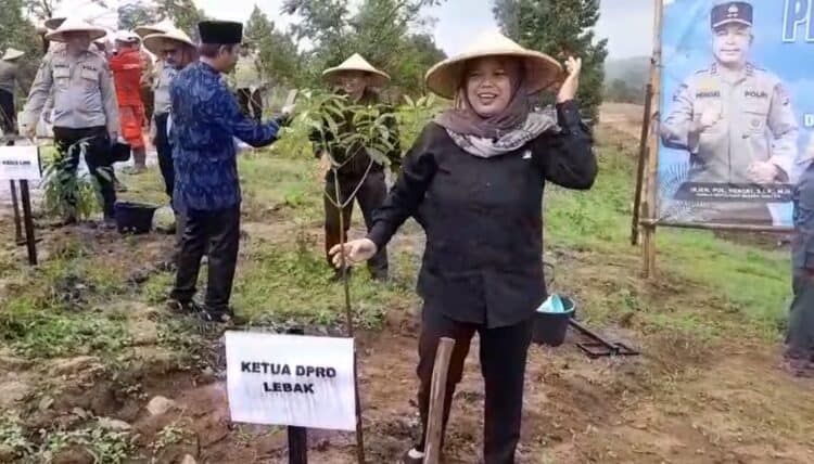 Ketua DPRD Lebak Apresiasi Sinergi Penghijauan dan Pembangunan Infrastruktur