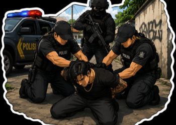 Bacok Pengendara Motor di Tangerang Usai Saling Tatap, Pelaku Dibekuk Polisi