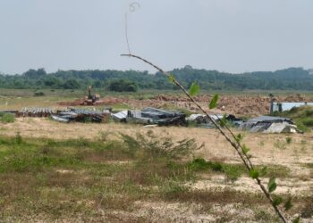 DIGARAP PIHAK LAIN : Salah satu aset limpahan dari Pemprov Jabar kepada Pemprov Banten di Kabupaten Serang digarap pihak lain karena belum memiliki sertifikasi kepemilikan alas hak yang sah secara hukum. (ISTIMEWA)