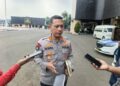 MENYAMPAIKAN KETERANGAN : Kabid Humas Polda Banten Kombespol Maruli Ahiles Hutapea menyampaikan keterangan kepada wartawan. (ISTIMEWA)
