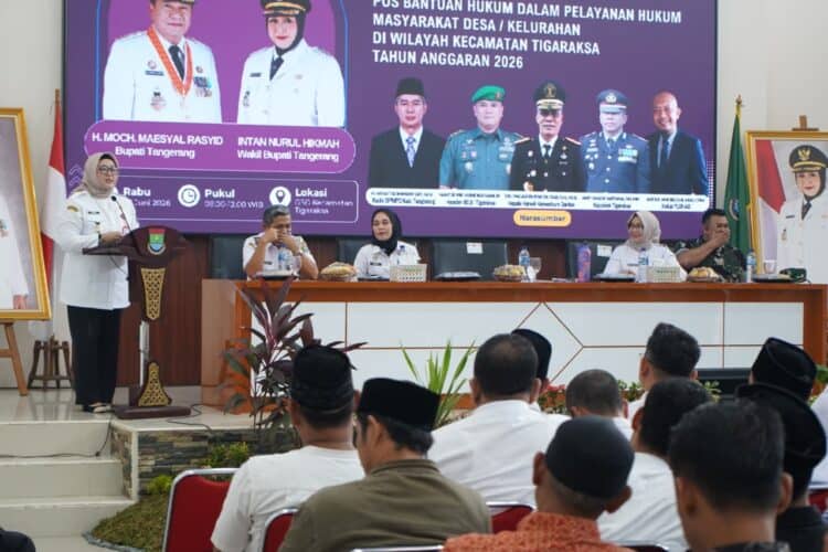 Wabup Tangerang Perkuat Posbakum Desa di Tigaraksa untuk Permudah Bantuan Hukum Warga