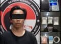 DIAMANKAN – Terduga tersangka pengedar narkotika jenis sabu, diamankan ke Mapolresta Serang Kota. (ISTIMEWA)