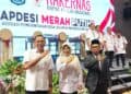 RAKERNAS APDESI – Bupati Pandeglang Rd. Dewi Setiani, menghadiri Rapat Kerja Nasional (Rakernas) APDESI Merah Putih 2026, Rabu (10/6/2026). (ISTIMEWA)