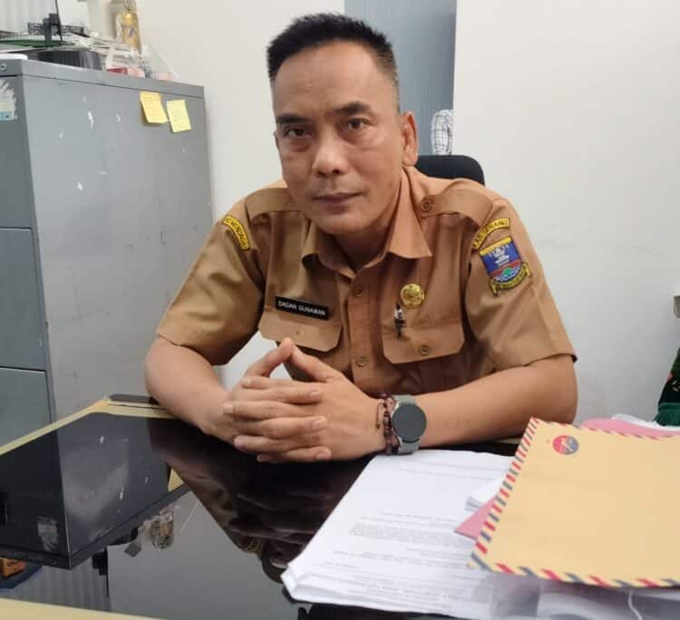 Kepala Seksi (Kasi) Pengawasan Bidang Bina Konstruksi DPUPR Kabupaten Serang, Dadan Gunawan. (ISTIMEWA)