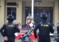 Tim Unit Reaksi Cepat (URC) Polres Pandeglang, di launching di halaman Mapolres setempat, Senin (15/6/2026). (ISTIMEWA)