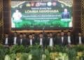 LOMBA MARHABA – Salah satu kelompok peserta Marhaba, yang dibuka oleh Kapolresta Serang Kota Kombes Pol. Yudha Satria, dalam rangka memperingati Hari Bhayangkara ke-80 Tahun 2026, Selasa, (16/6/2026). (ISTIMEWA)