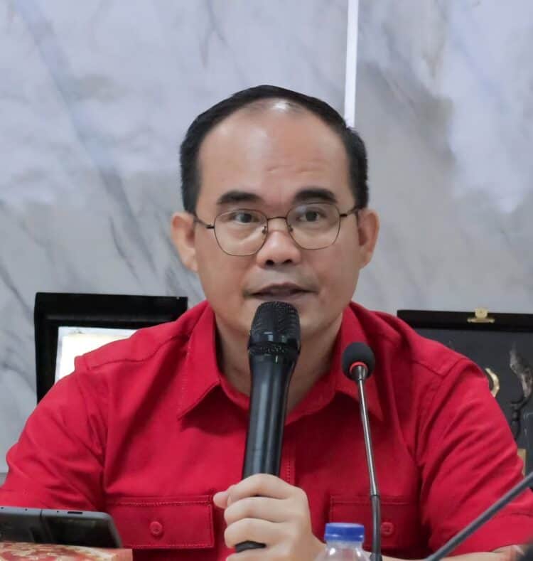 Anggota Fraksi Partai Demokrasi Indonesia Perjuangan (PDIP) DPRD Banten, Yeremia Mendrofa. (ISTIMEWA)