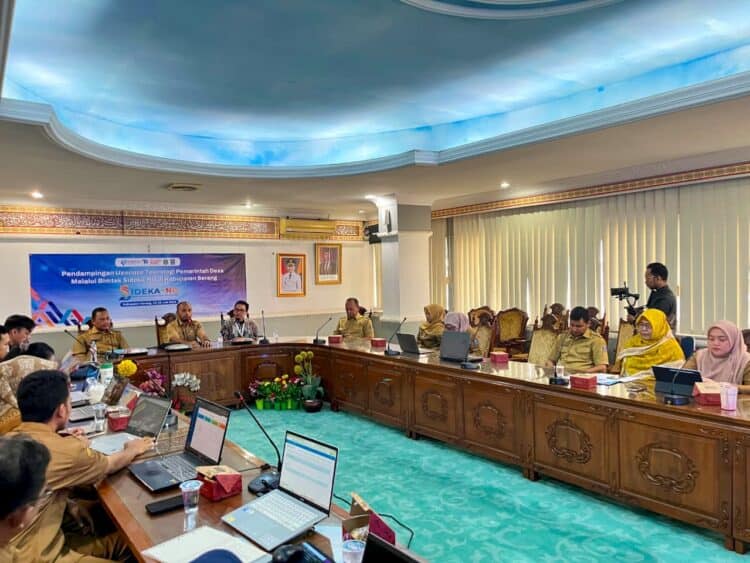 SOSIALISASI - DiskominfoSP Kabupaten Serang, mensosialisasikan aplikasi SIDEKA-NG (Sistem Informasi Desa dan Kawasan New Generation). (ISTIMEWA)