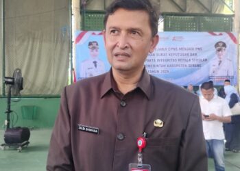 Sekretaris Daerah (Sekda) Kabupaten Serang, Zaldi Dhuhana. (ISTIMEWA)