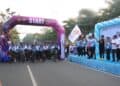 Puncak peringatan Hari Bhayangkara Ke-80, yang digelar Polresta Tangerang, Sabtu (27/6/2026), dipadati ribuan masyarakat. (ISTIMEWA)
