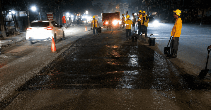 Perbaikan Jalan Husein Sastranegara Kota Tangerang Rampung Dikerjakan
