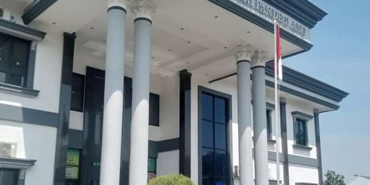Kantor Kejari Kabupaten Pandeglang. (ISTIMEWA)