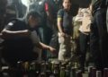 Satpol PP Tangsel Razia Tiga Lokasi, Sita Ribuan Botol Miras