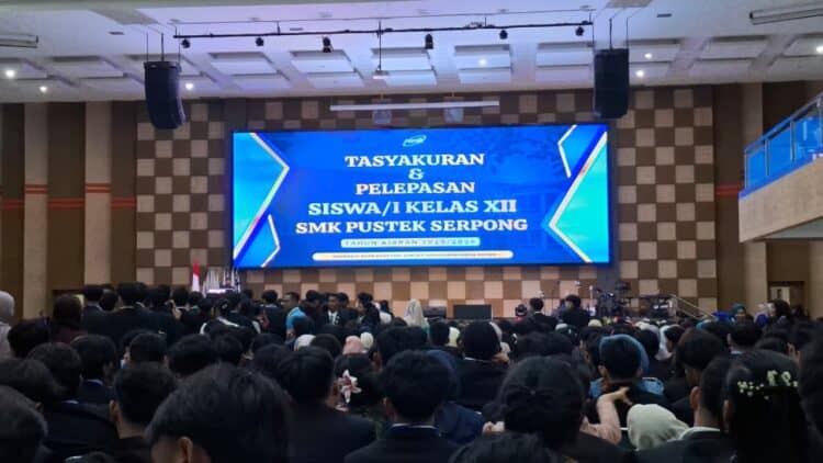 Tasyakuran dan Pelepasan Siswa SMK Pustek