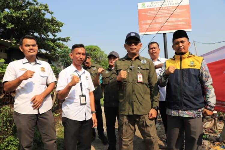 Giliran Lokasi Pengolahan Sampah Ilegal di Cibodas Disegel Pemkot Tangerang
