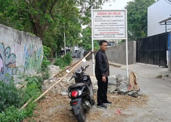 Sudah 8 Kali, Akses Jalan Umum di Cipondoh Ditutup Sepihak