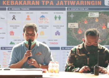 Bupati Tangerang Umumkan Kebakaran TPA Jatiwaringin Berhasil Dipadamkan