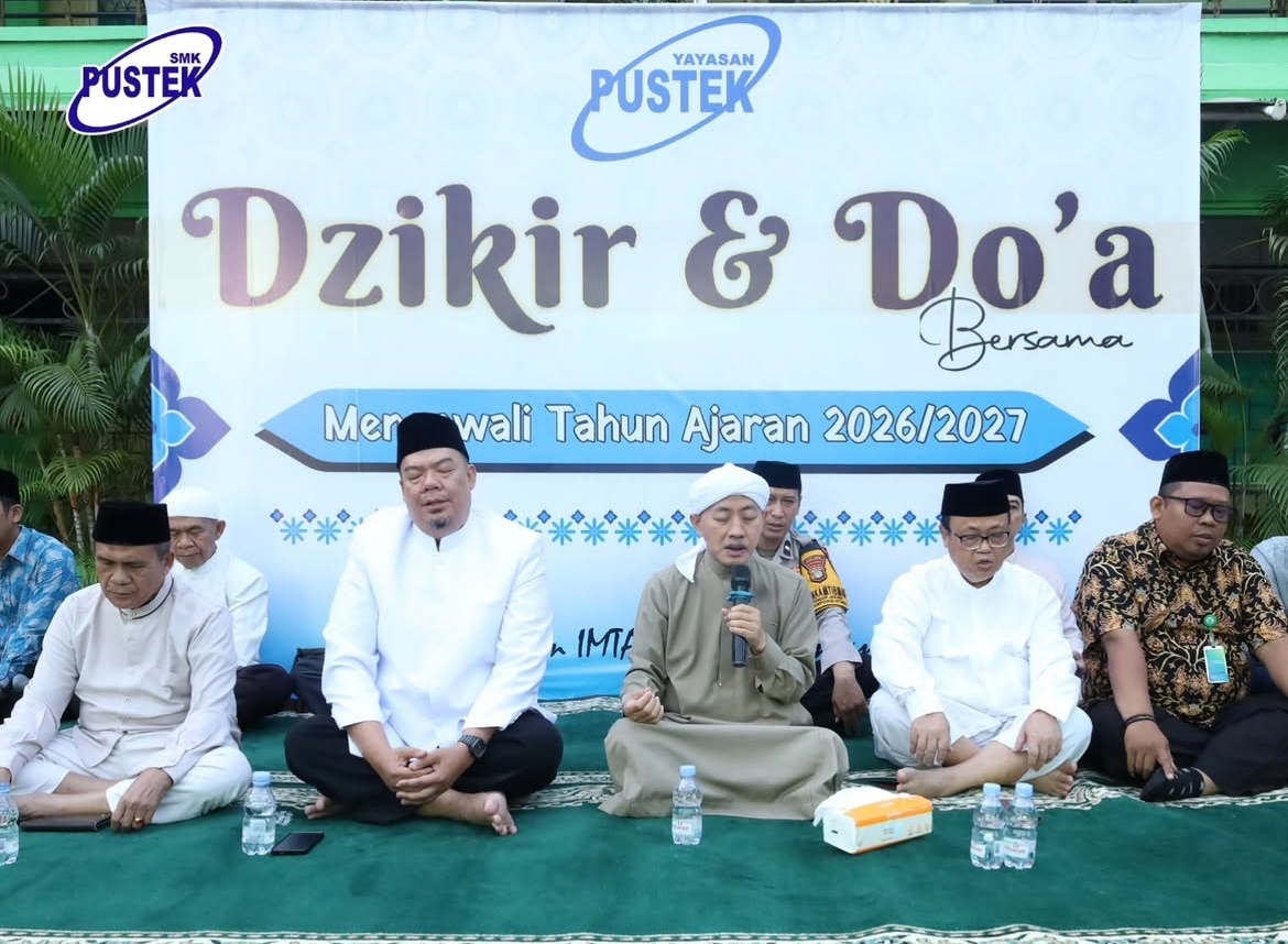 Ratusan Siswa dan Siswi Baru SMK Pustek Serpong Ikuti Zikir dan Doa Bersama