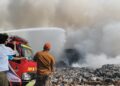 TPA Jatiwaringin Terbakar, Pemkab Tangerang Pastikan Angkutan Sampah Tetap Normal
