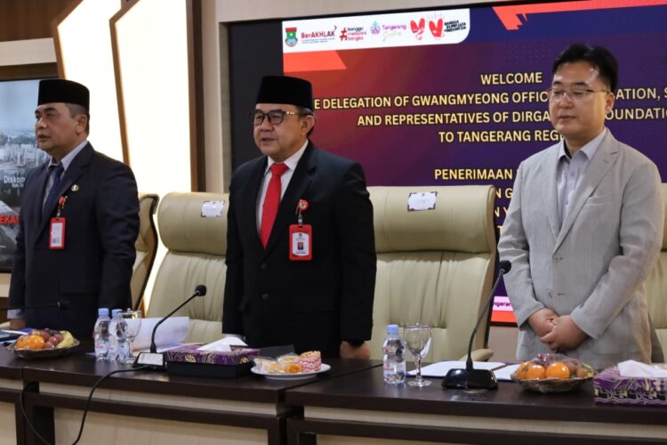 Pemkab Tangerang Jajaki Kerja Sama Pendidikan dengan Kota Gwangmyeong Korsel