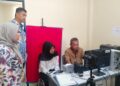 Perekaman e-KTP di Kantor Disdukcapil Kabupaten Serang. (ISTIMEWA)