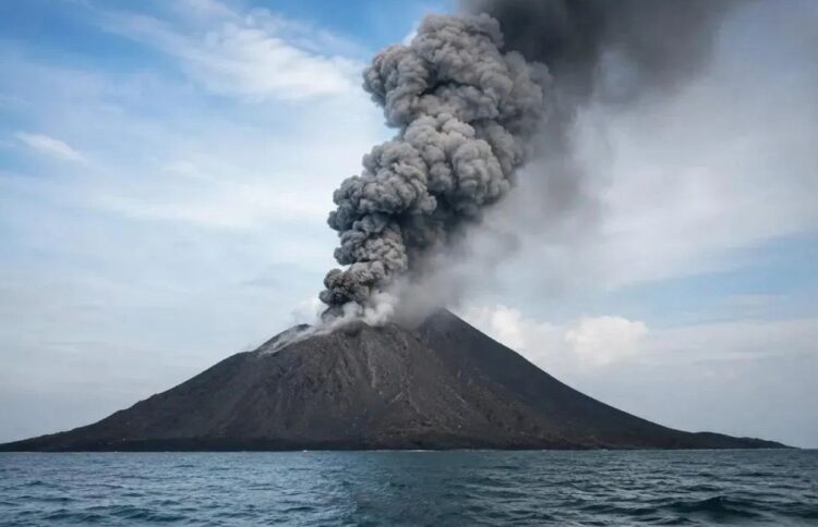 NAIK LEVEL - Aktivitas GAK di perairan Selat Sunda naik dari level, dari level II (waspada) menjadi level III (siaga). (ISTIMEWA)