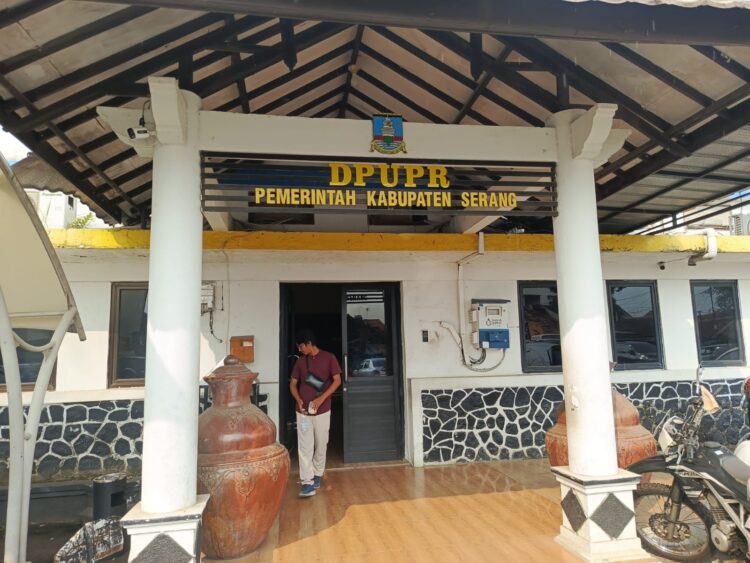 Kantor DPUPR Kabupaten Serang. (ISTIMEWA)