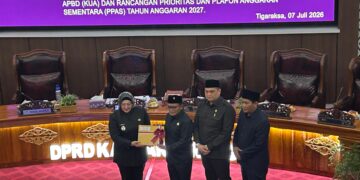Sampaikan KUA dan PPAS 2027, Pemkab Tangerang Bakal Targetkan Pendapatan Daerah Rp8,42 Triliun