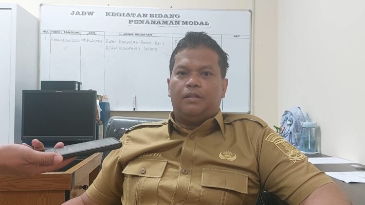 Penata Kelola Penanaman Modal Ahli Muda Dinas Penanaman Modal dan Pelayanan Terpadu Satu Pintu (DPMPTSP) Kabupaten Serang, Nujul Fatwa. (ISTIMEWA)