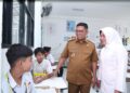 Gubernur Banten Tinjau Pembangunan SMAN 30 Kabupaten Tangerang