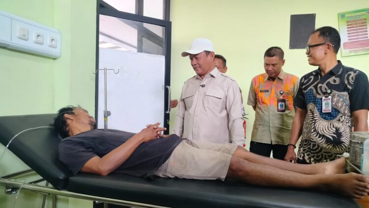 KUNJUNGAN - Wabup Serang Muhammad Najib Hamas, berkunjung ke Puskesmas Kibin, Kabupaten Serang, Kamis (16/7/2026). (ISTIMEWA)
